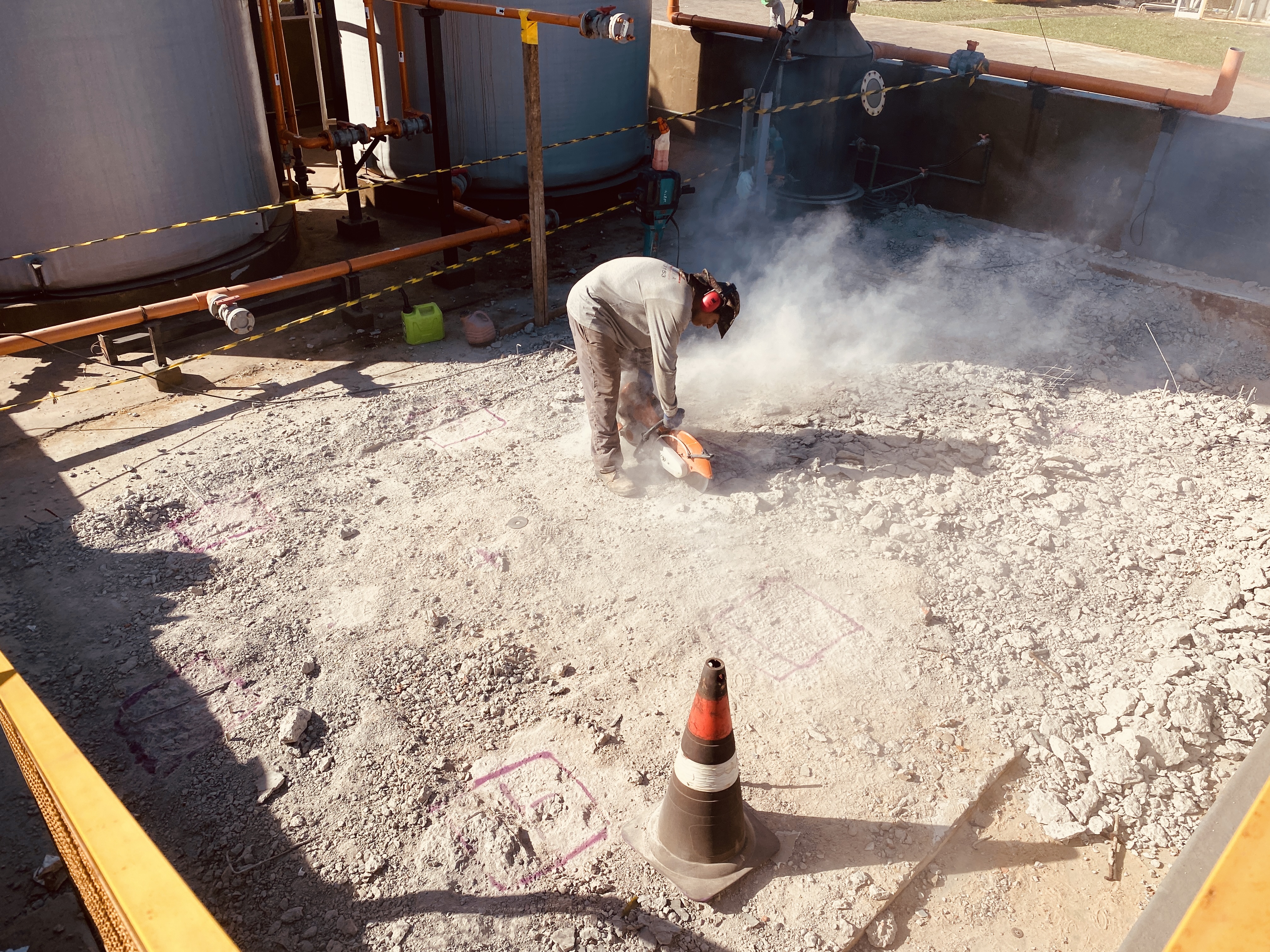 BASE EM CONCRETO PARA TANQUES DE HLC - 40m³ - foto 4