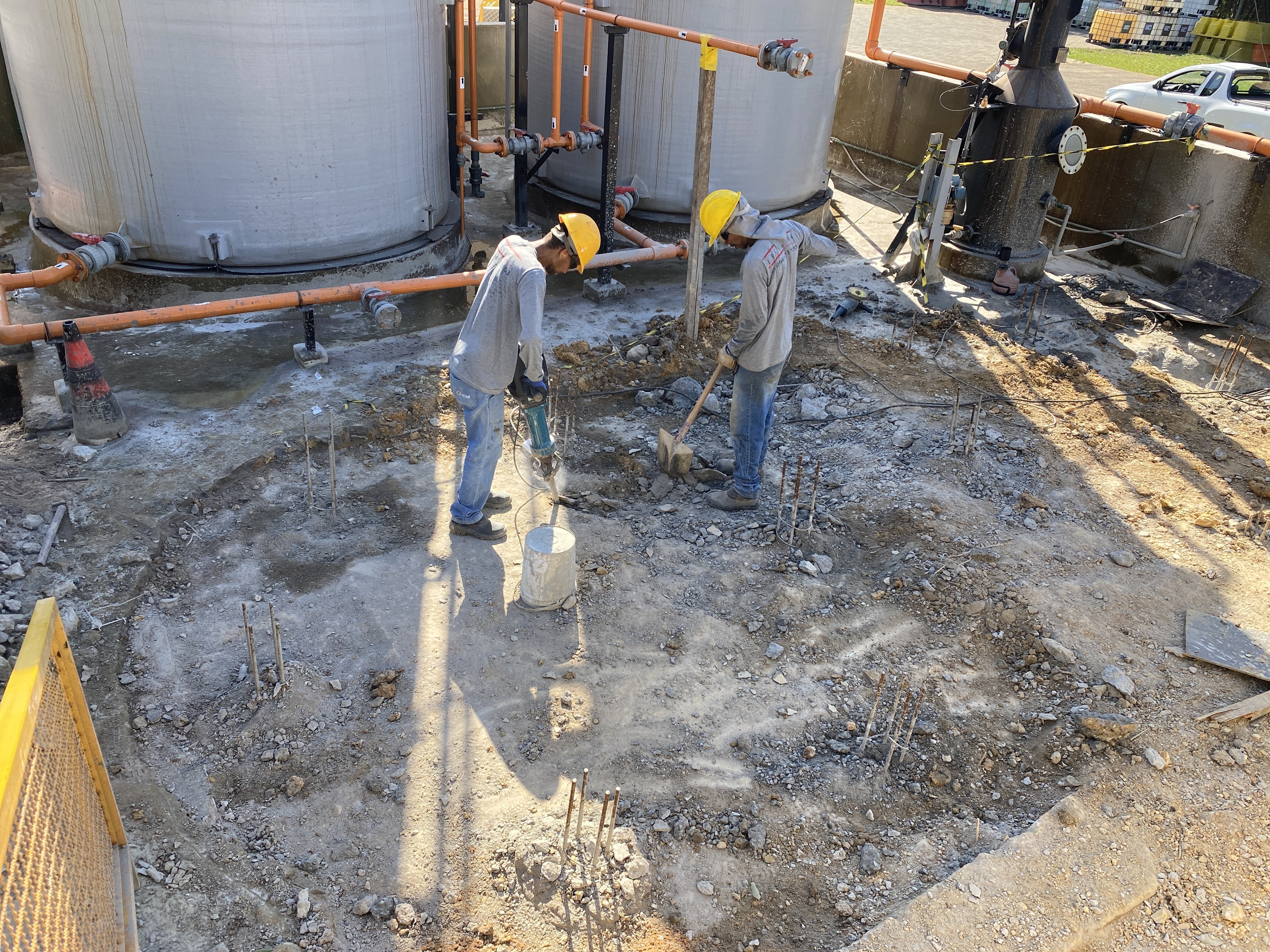 BASE EM CONCRETO PARA TANQUES DE HLC - 40m³ - foto 8