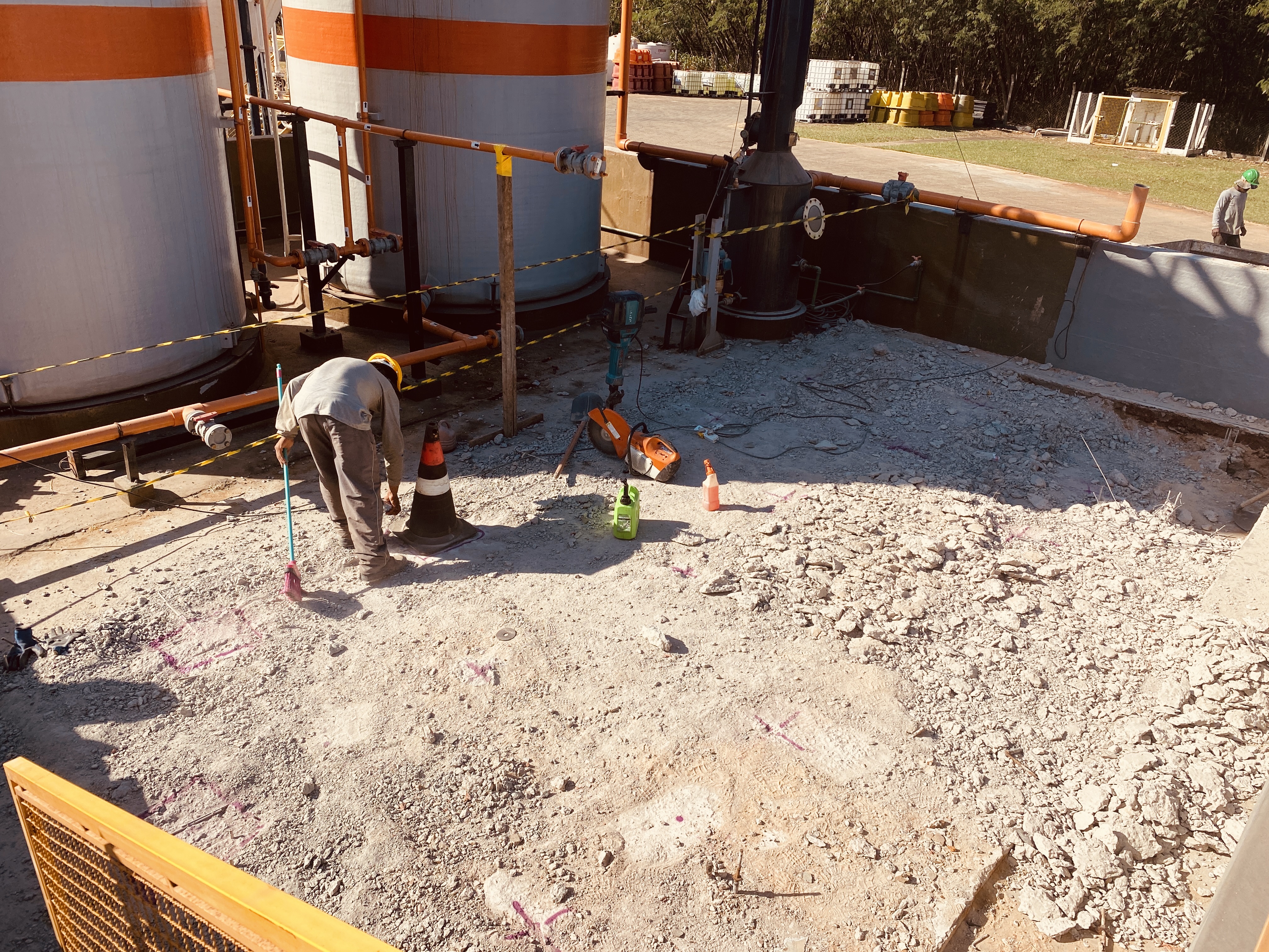 BASE EM CONCRETO PARA TANQUES DE HLC - 40m³ - foto 3