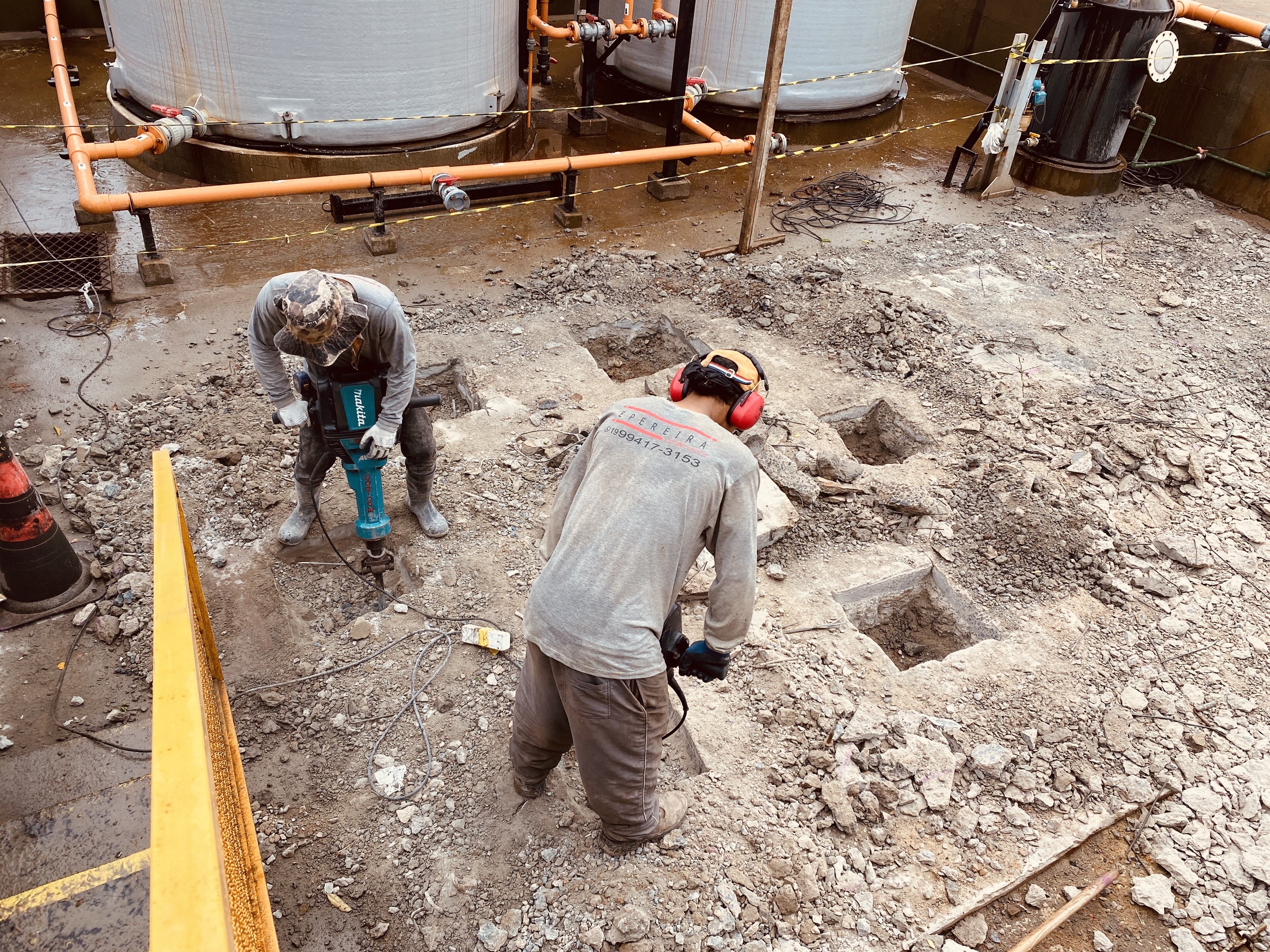 BASE EM CONCRETO PARA TANQUES DE HLC - 40m³ - foto 5