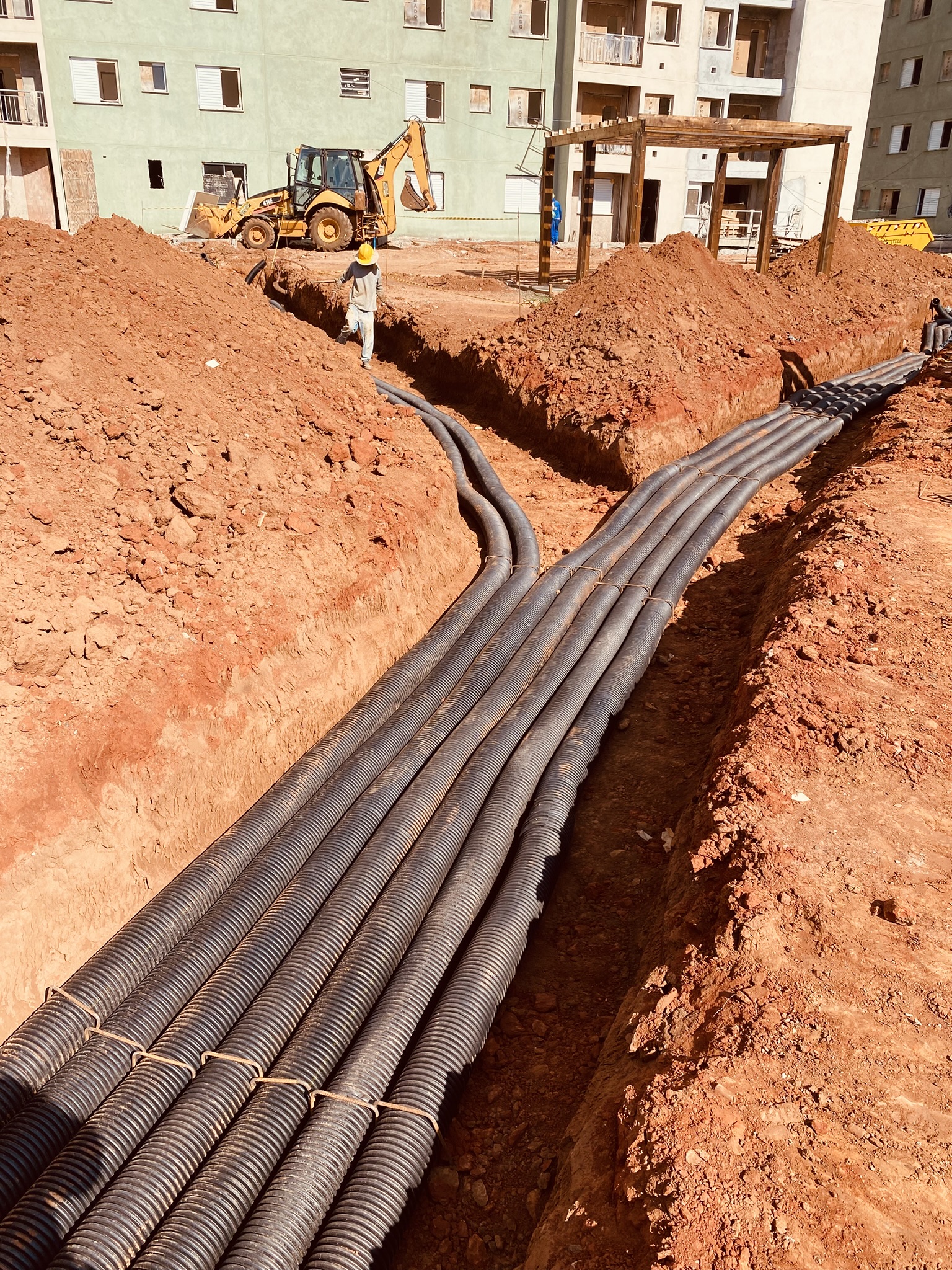 INFRAESTRUTURA PARA INSTALAÇÕES ELÉTRICAS, DADOS E VOZ. - foto 1