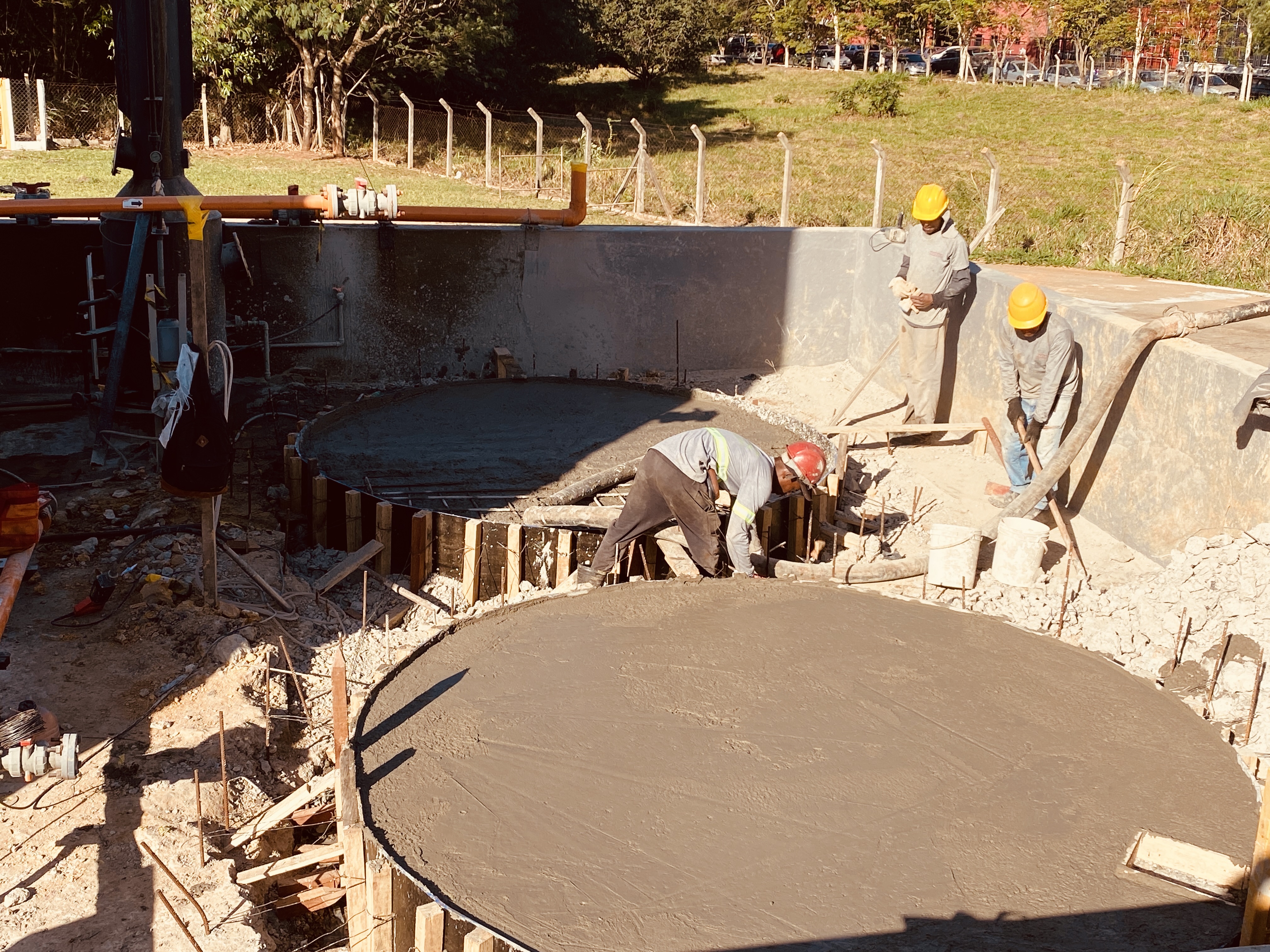 BASE EM CONCRETO PARA TANQUES DE HLC - 40m³ - foto 12
